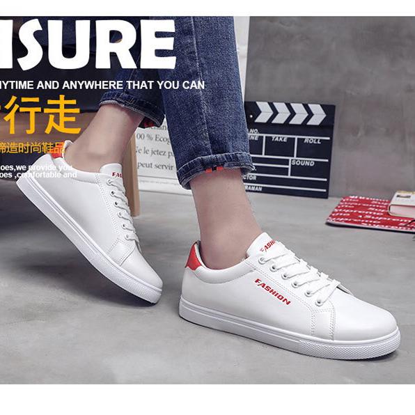 Giày sneaker nam cao cấp + Giày thể thao full trắng