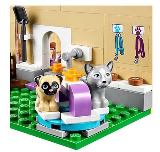 Lắp ráp mô hình friends trường dạy thú cưng