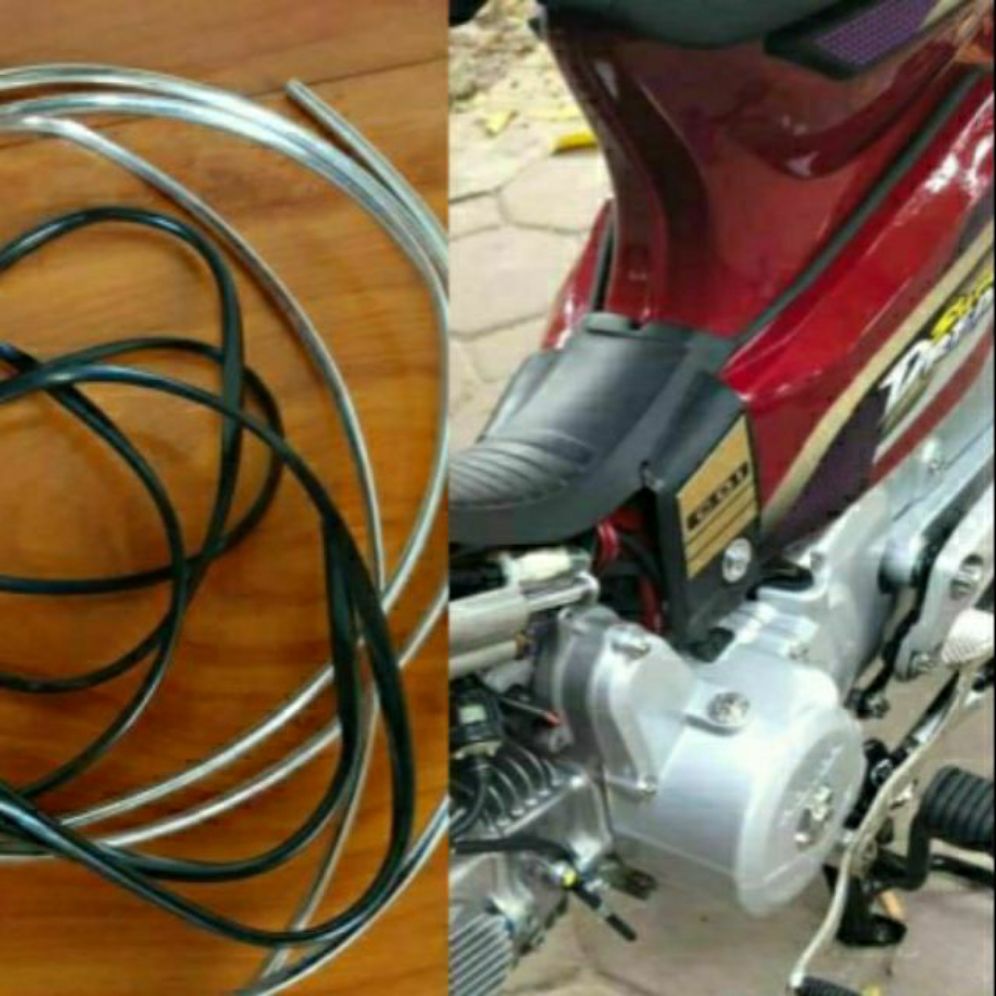 1 mét viền cốp đen dream cub