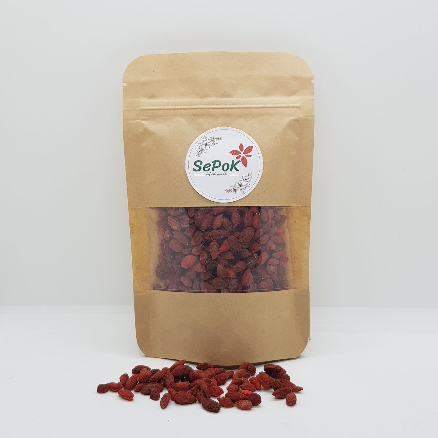 Kỷ tử sấy khô 100g-hạt to,đẹp-Sepok