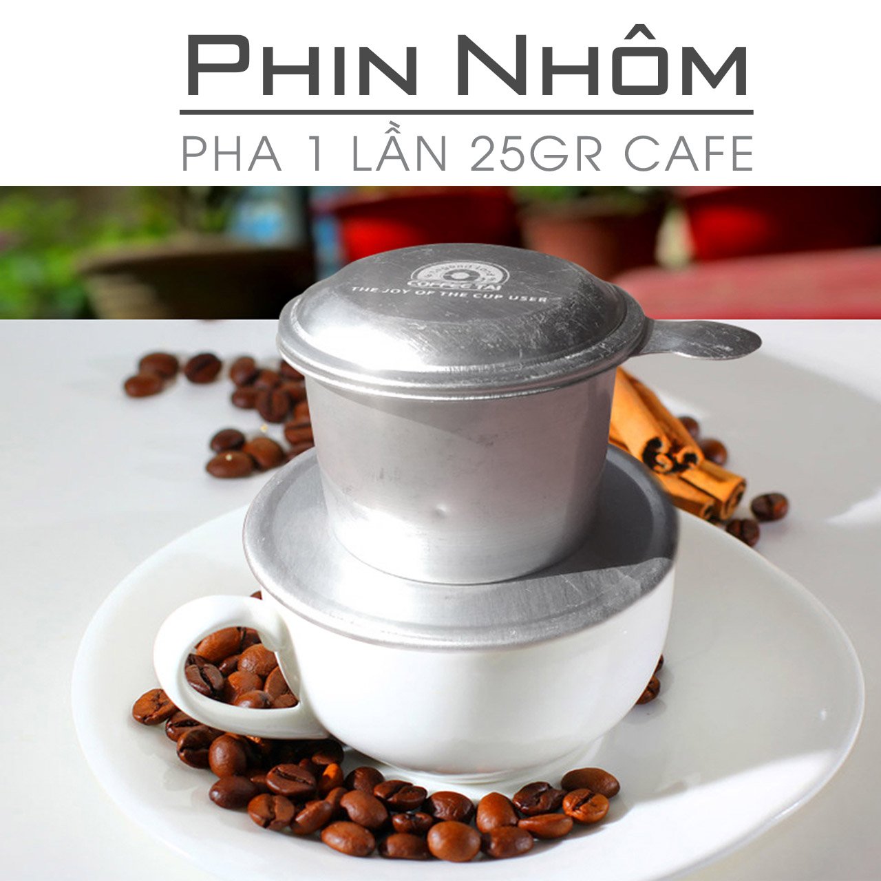 [HCM]Phin Pha cà phê Bột hiệu COFFEETAI Bền Đẹp Dành Cho Các Tín Đồ Cafe