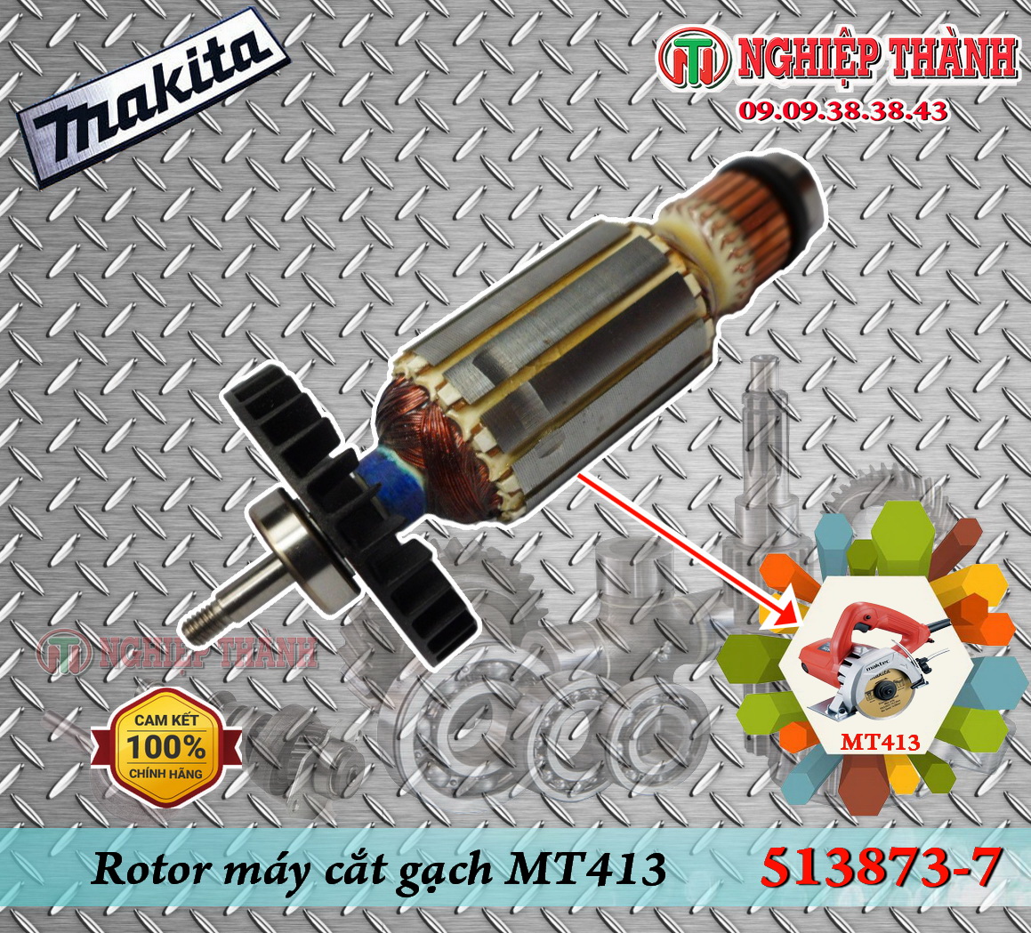 Rotor máy cắt gạch Maktec MT413