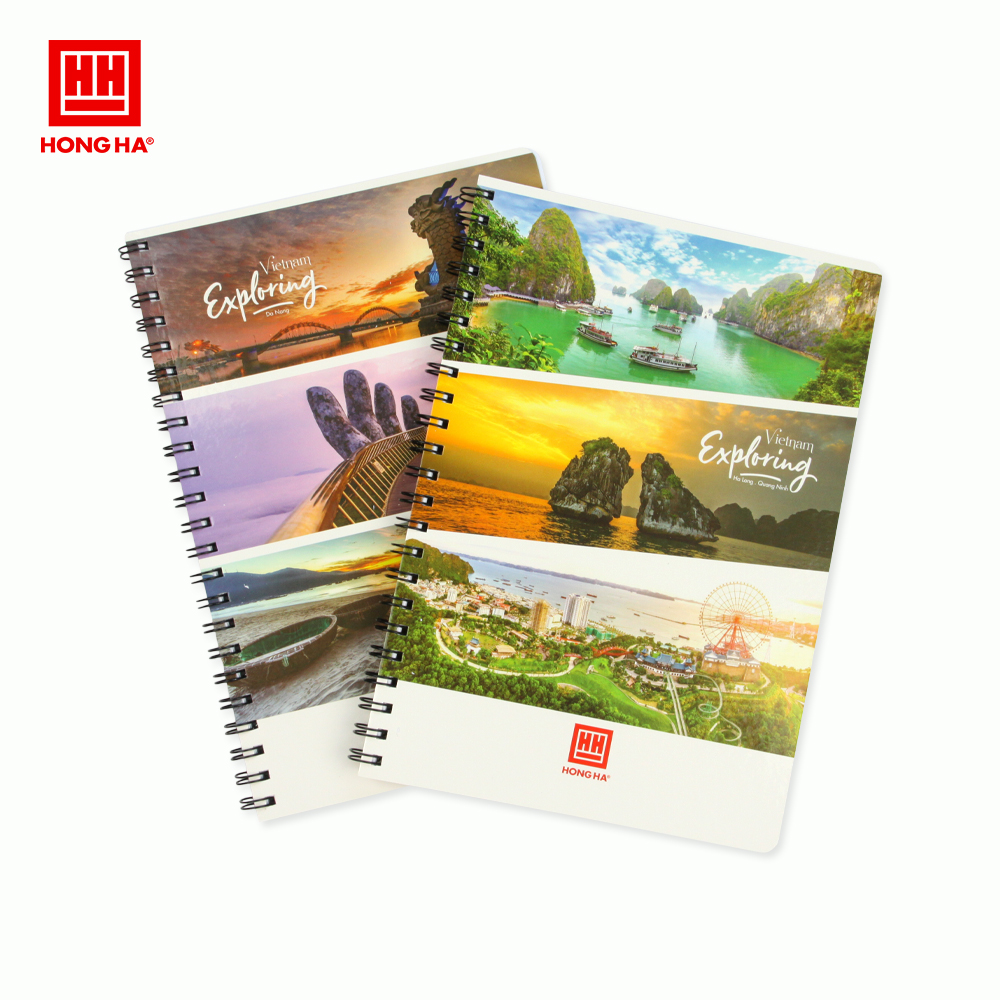 Sổ lò xo 200 trang A4 Hồng Hà Landscape - 4145