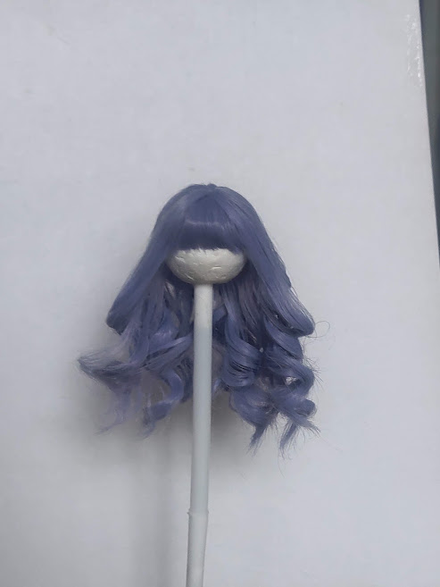 Wig tóc giả búp bê bjd 1/6, 1/8, 1/12