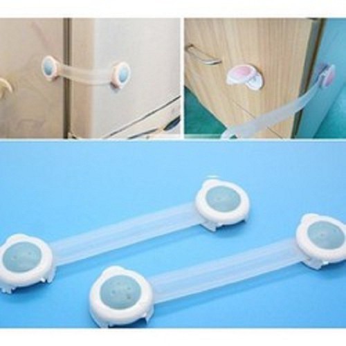 Bộ 2 chốt (đai) khóa gài tủ lạnh