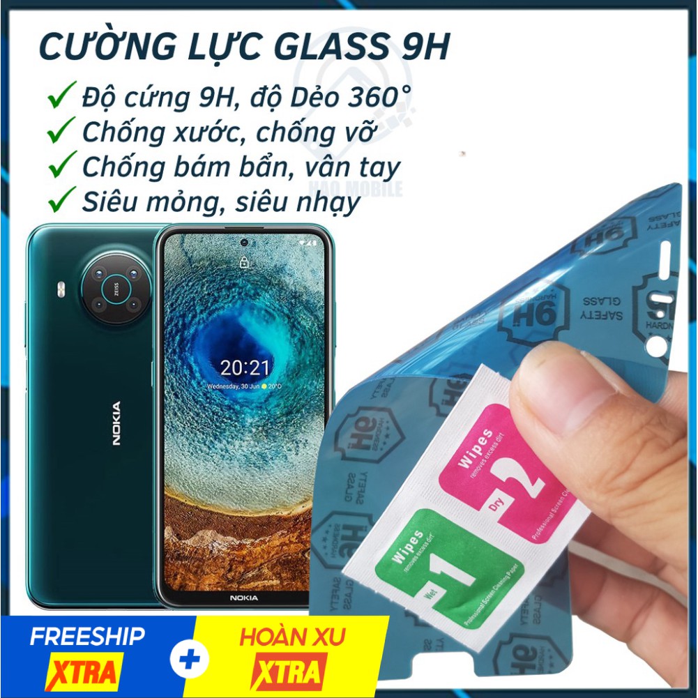 Dán cường lực dẻo nano Nokia X10