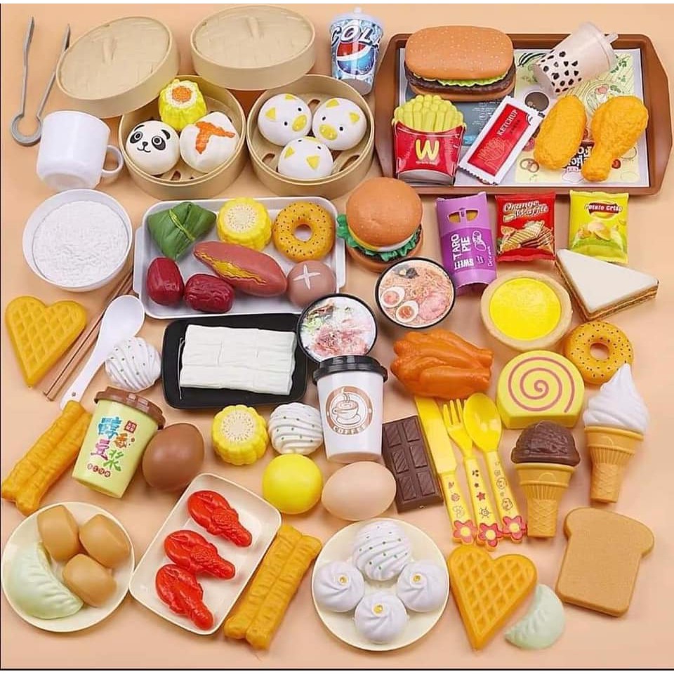 Đồ chơi nấu ăn 88 chi tiết ️ đồ chơi món ăn 84 chi tiết