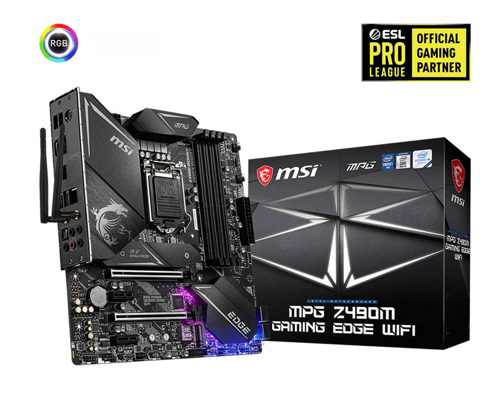 MAINBOARD MSI MPG Z490M GAMING EDGE WIFI