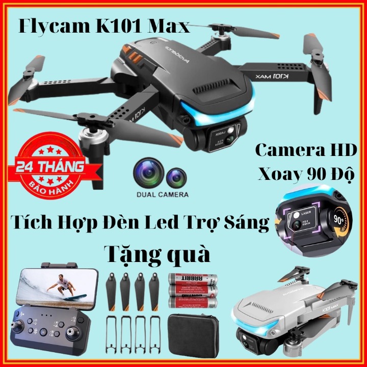 Flycam Drone Camera 4k, Máy Bay Có Camera BẢO HÀNH 12 THÁNG Flycam drone