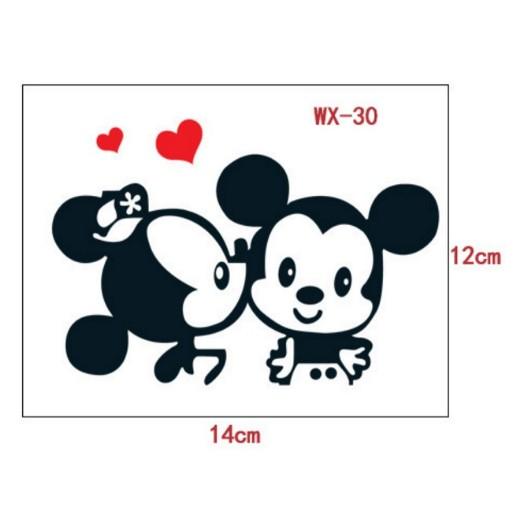 Set 4 Decal Dán ổ Điện Xinh Xắn