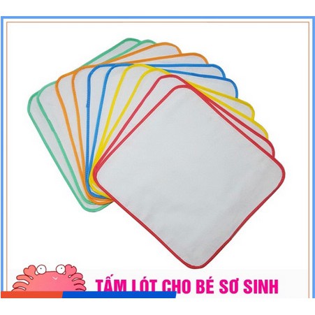 [Hoàn tiền 6%] Tấm lót thay bỉm cho bé Sơ Sinh chống thấm giặt được
