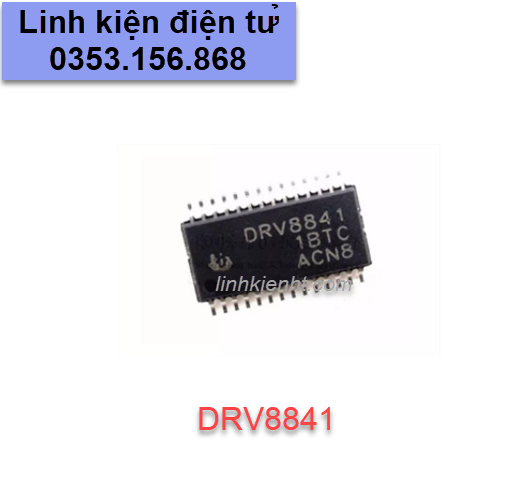 Linh kiện ic điêu khiển động cơ drv8841 8841 drv8841pwpr ssop-28 mới