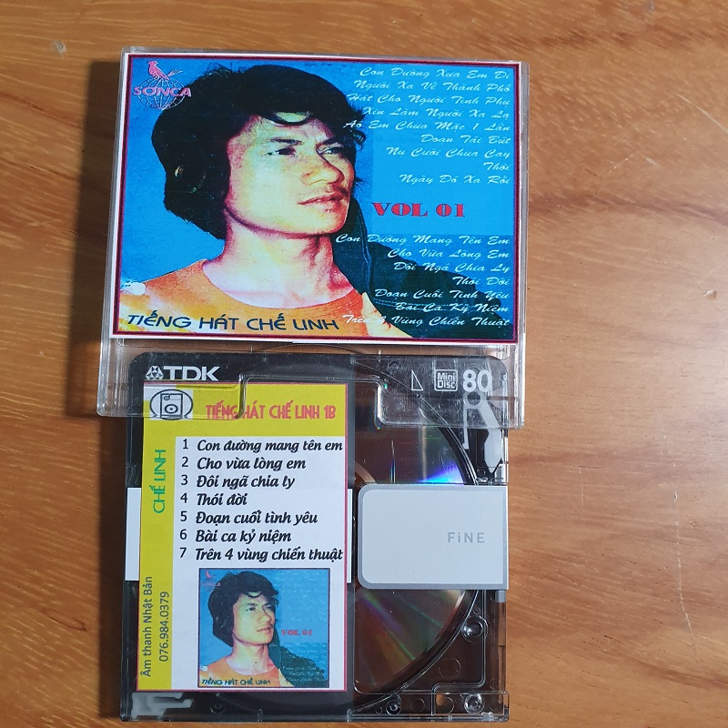 [MDCD] Bộ 2 Đĩa MD Chế Linh 1 - Trước 1975