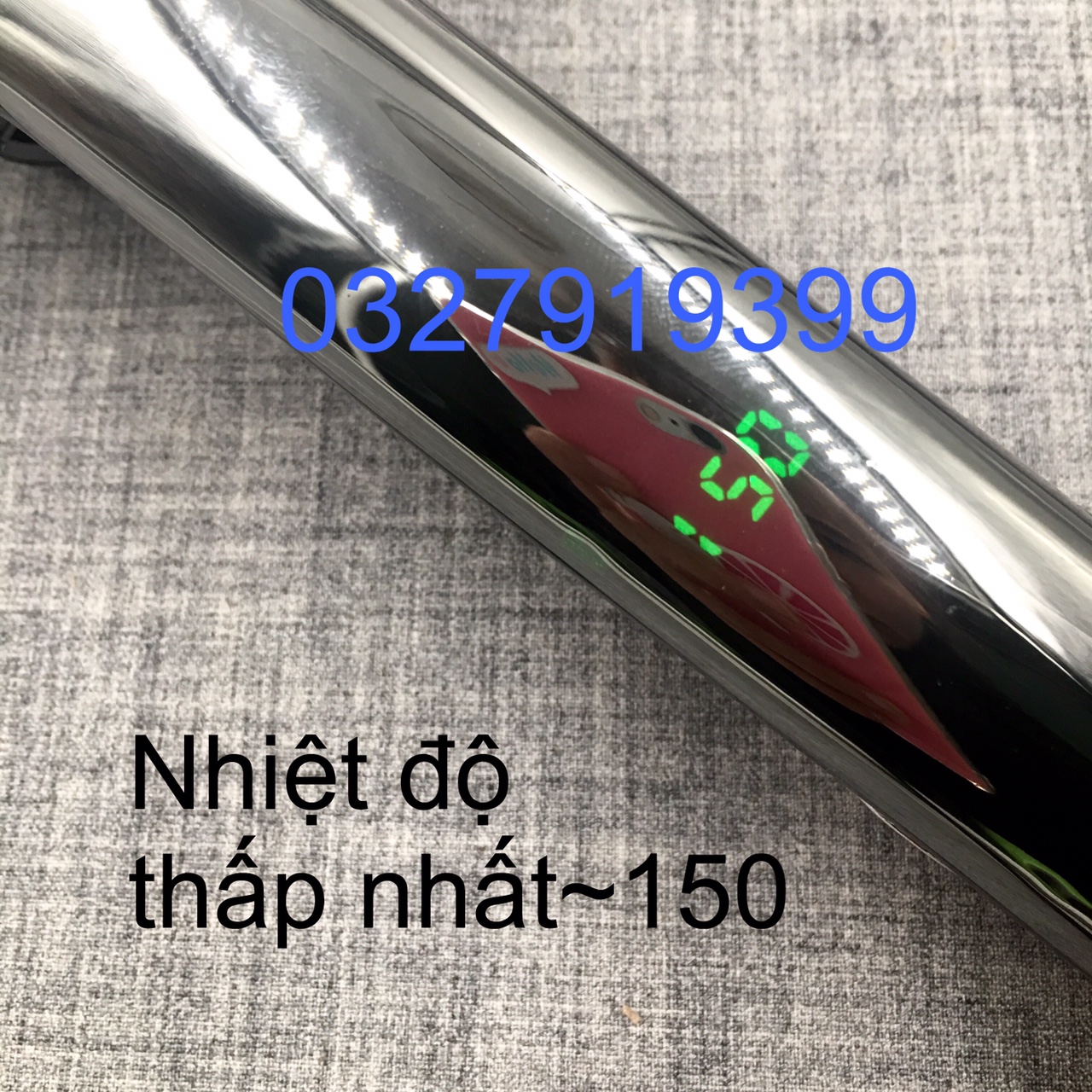 Máy Duỗi Tóc Chuyên Nghiệp Hàn Quốc 017 Bề Mặt Gốm Ceramic Tạo Nhiều Kiểu Tóc Khác Nhau Màn Hình LCD Tay Cầm Chống Trơn Trượt