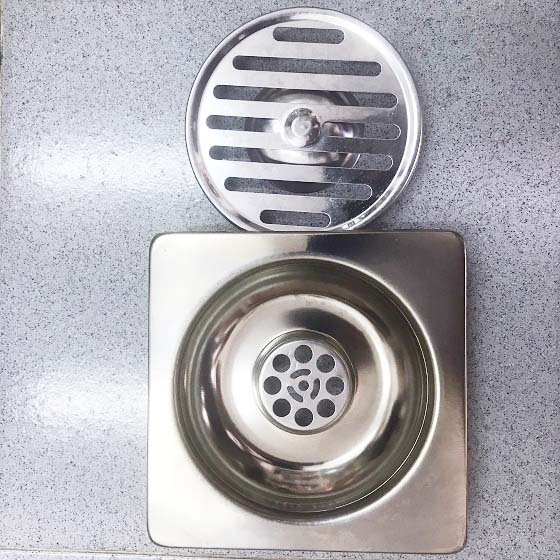 [HCM]Phễu lược rác thoát nước sàn Inox 201 (LR 01)