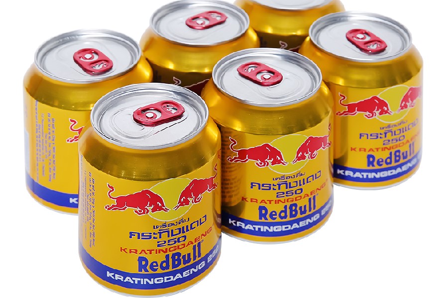 Lốc 6 Lon Nước Tăng Lực Bò Húc Thái Lon 250ml