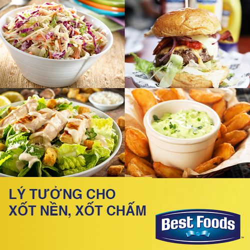 [Hộp 3 Lít] Xốt MAYO [Thailand] BEST FOODS Real Mayonnaise (halal)