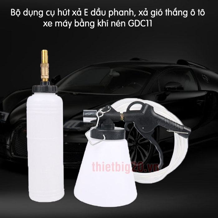 Bộ bụng cụ hút xả E dầu phanh , xả gió GDC11