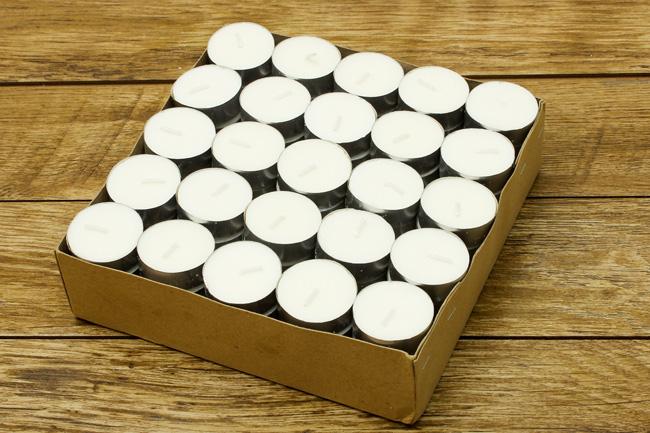 10 cái nến tealight tròn