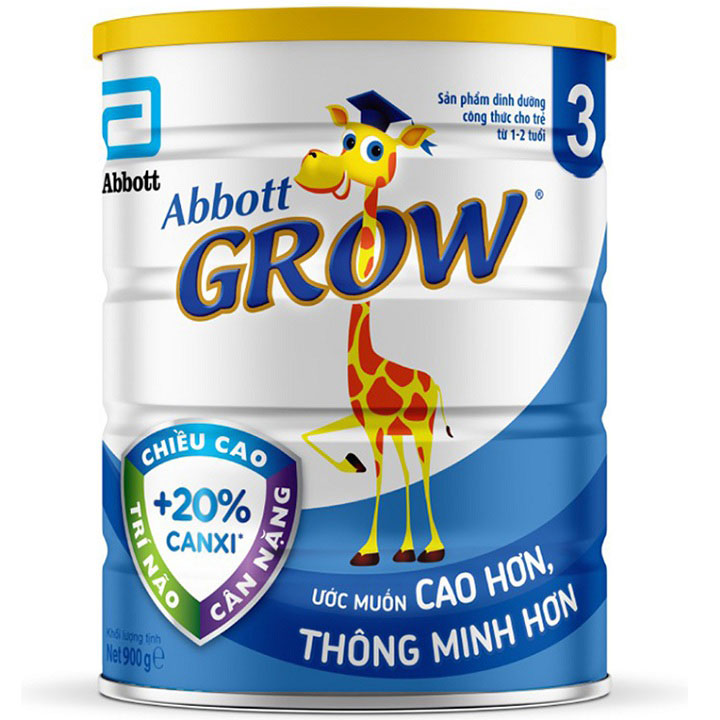 Sữa bột Abbott Grow 3 (G-Power) lon 900g date 2025