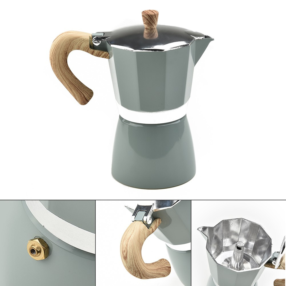 Bình pha cà phê 150 / 300ml bằng nhôm chuyên dụng