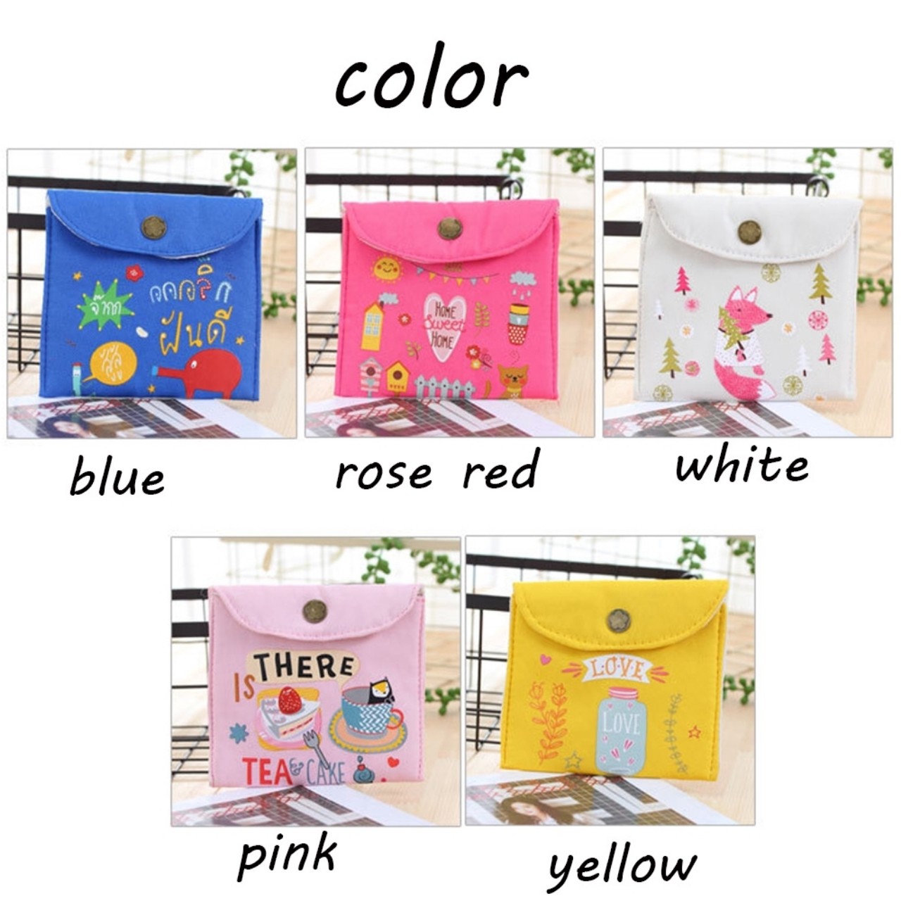 VÍ VẢI IN HỌA TIẾT SIÊU MỀM - SIÊU CUTE