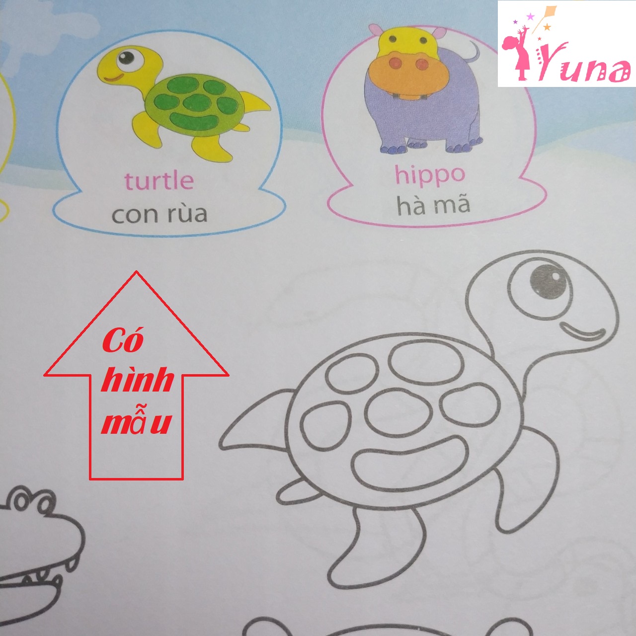 Combo bé tô màu và bút chì màu 24ct