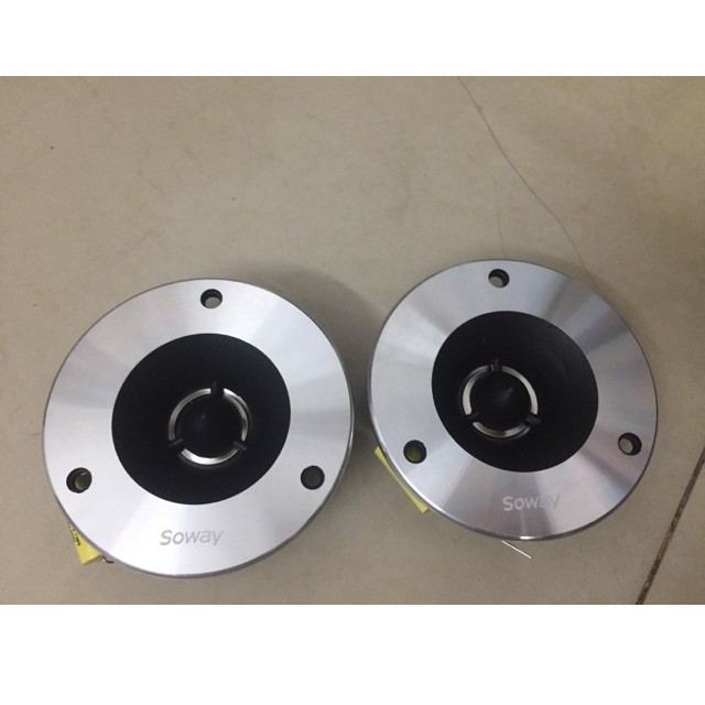 Cặp loa treble 10 cm soway tw2505 , họng nhôm , màng titan