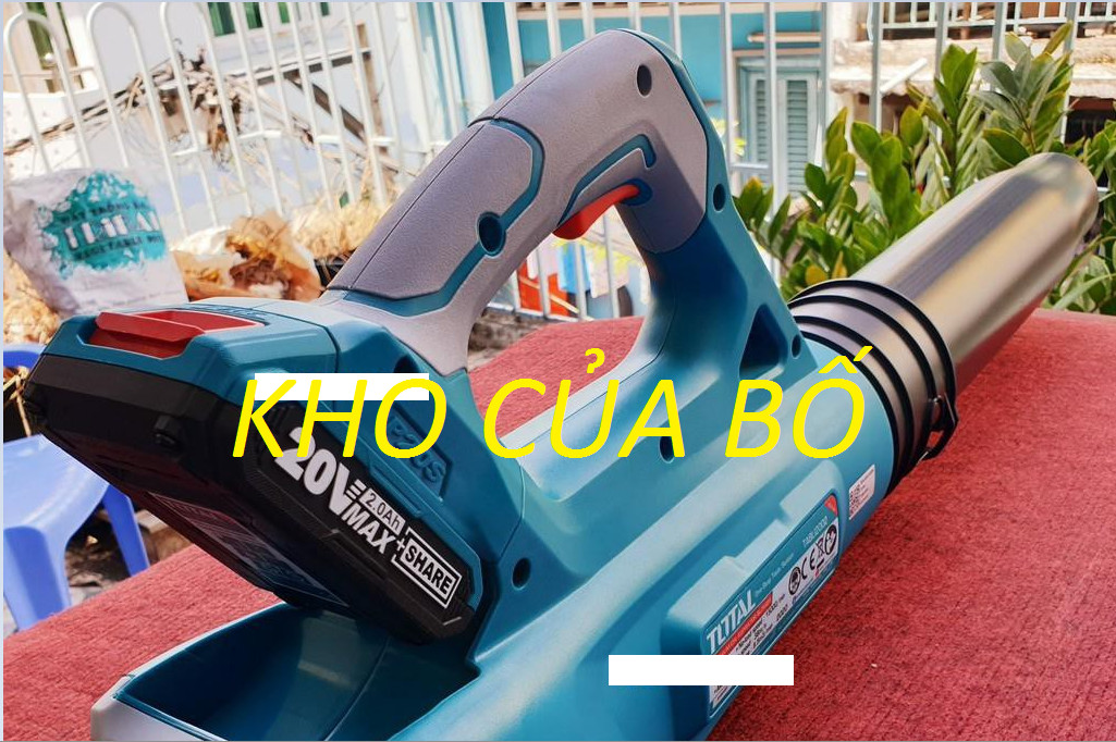 Máy thổi bụi dùng pin Lithium 20V total TABLI2002 ( gồm 2 pin 1 xạc )