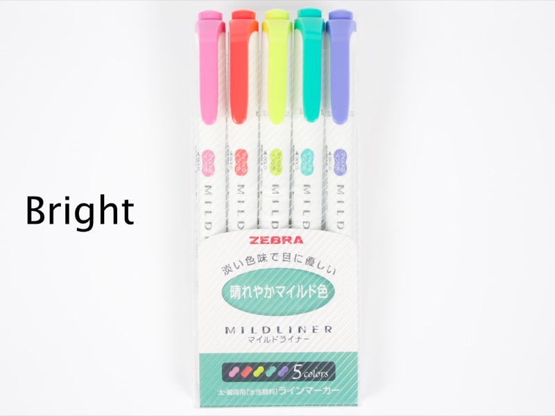 Set bút đánh dấu mildliner