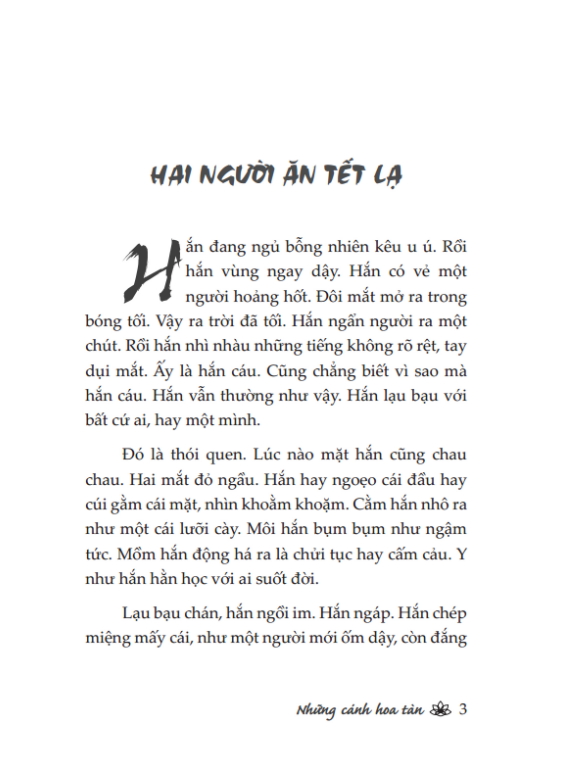 Nam Cao - Những cánh hoa tàn
