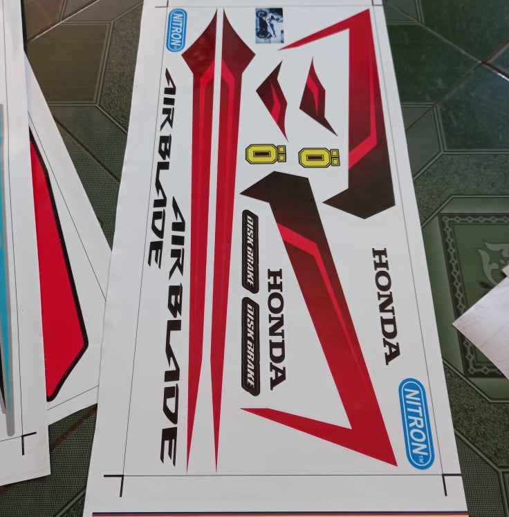 Tem rời ab 2021, decal 3 lớp ko bay màu