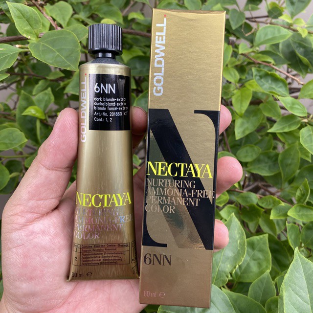 [HCM]Thuốc Nhuộm Tóc Goldwell Nectaya Free Amoniac 60Ml