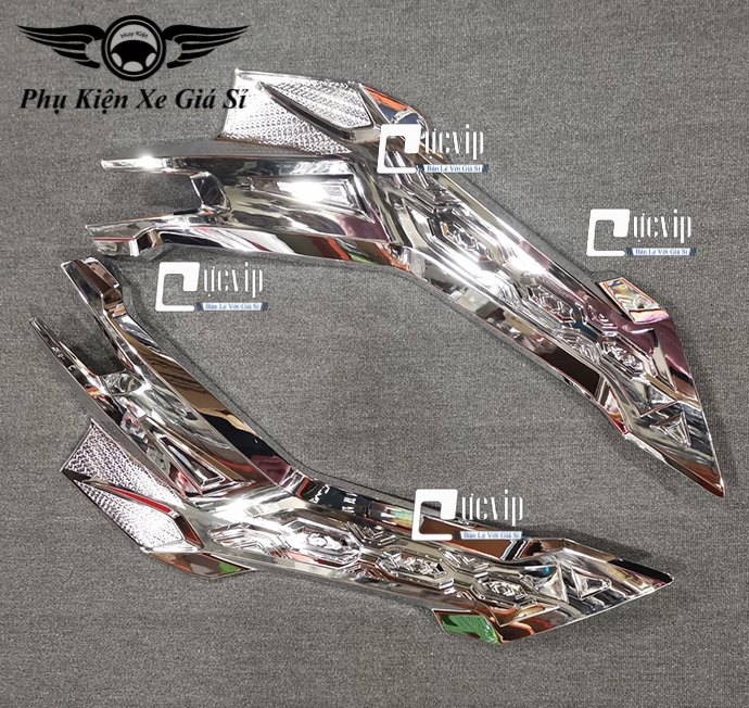 [HCM]Ốp Hông AirBlade 2020 Xi Inox Mạ Crom MS3076