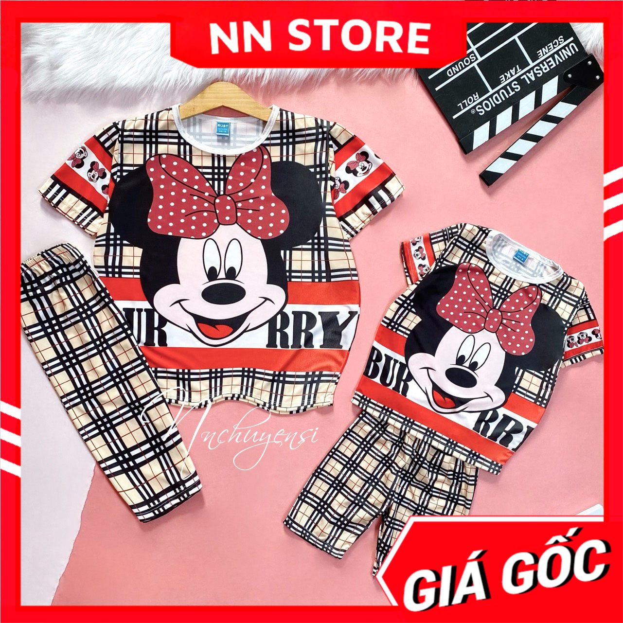 Đồ bộ THUN QUẦN LỬNG cho mẹ và bé size 7kg - 70kg chất thun mềm mát in hình Doremon kitty Pony hoạt hình dễ thương 🛑 Đồ bộ hoạt hình dễ thương 🛑 Đồ bộ mẹ và bé 🛑 Đồ bộ thun quần lửng  DBRBL FULL SIZE