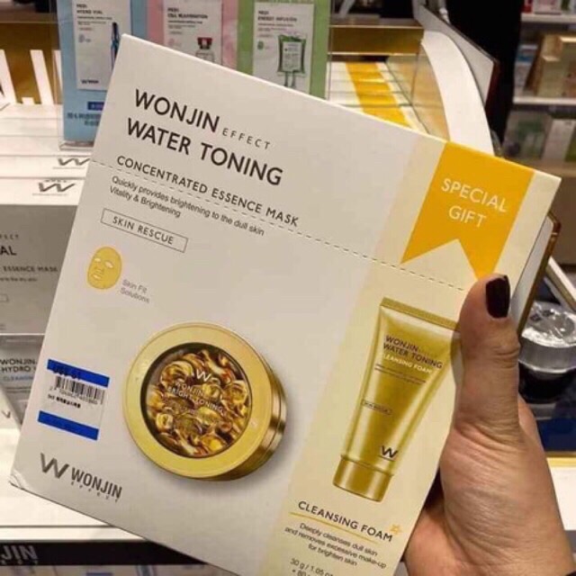 Mặt nạ Wonjin Water Toning [ tách lẻ ]