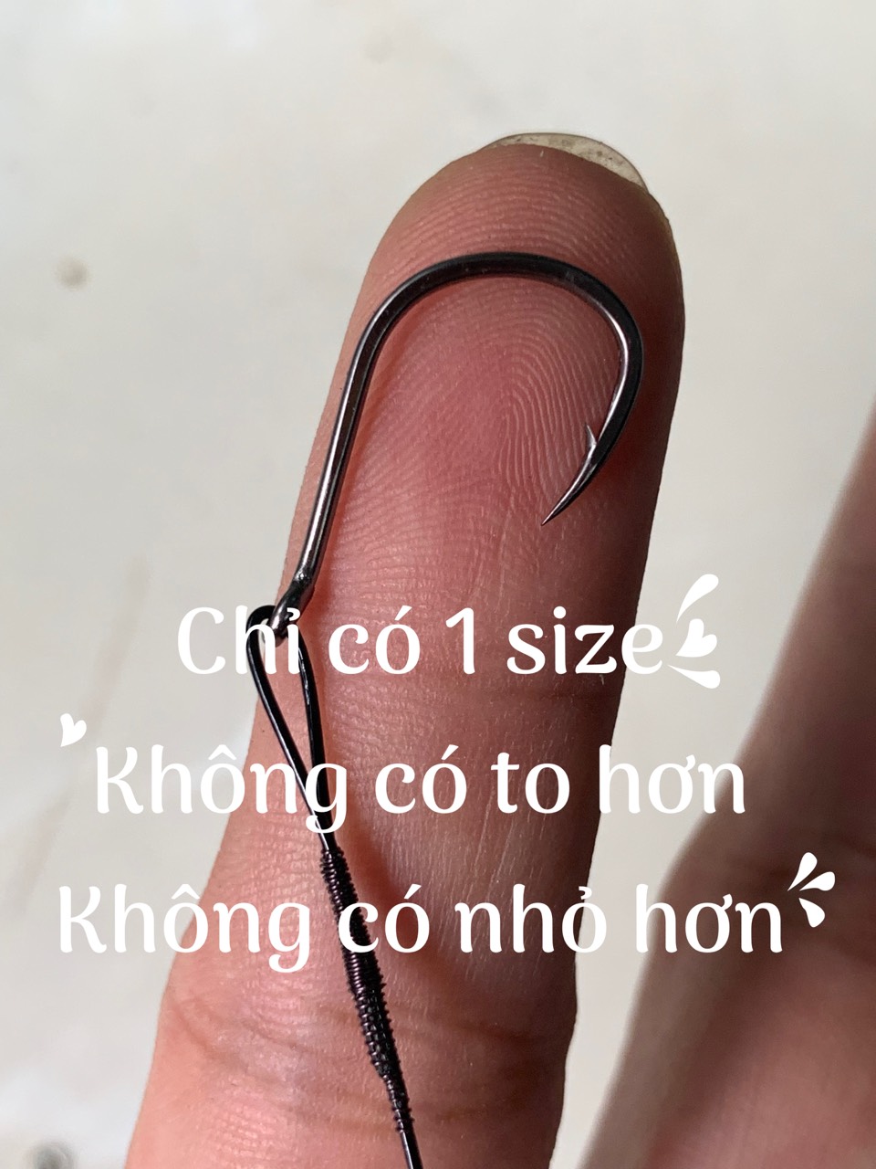 Lưỡi Câu Cá Chim ,lưỡi cáp chim , kích thước 1 cỡ