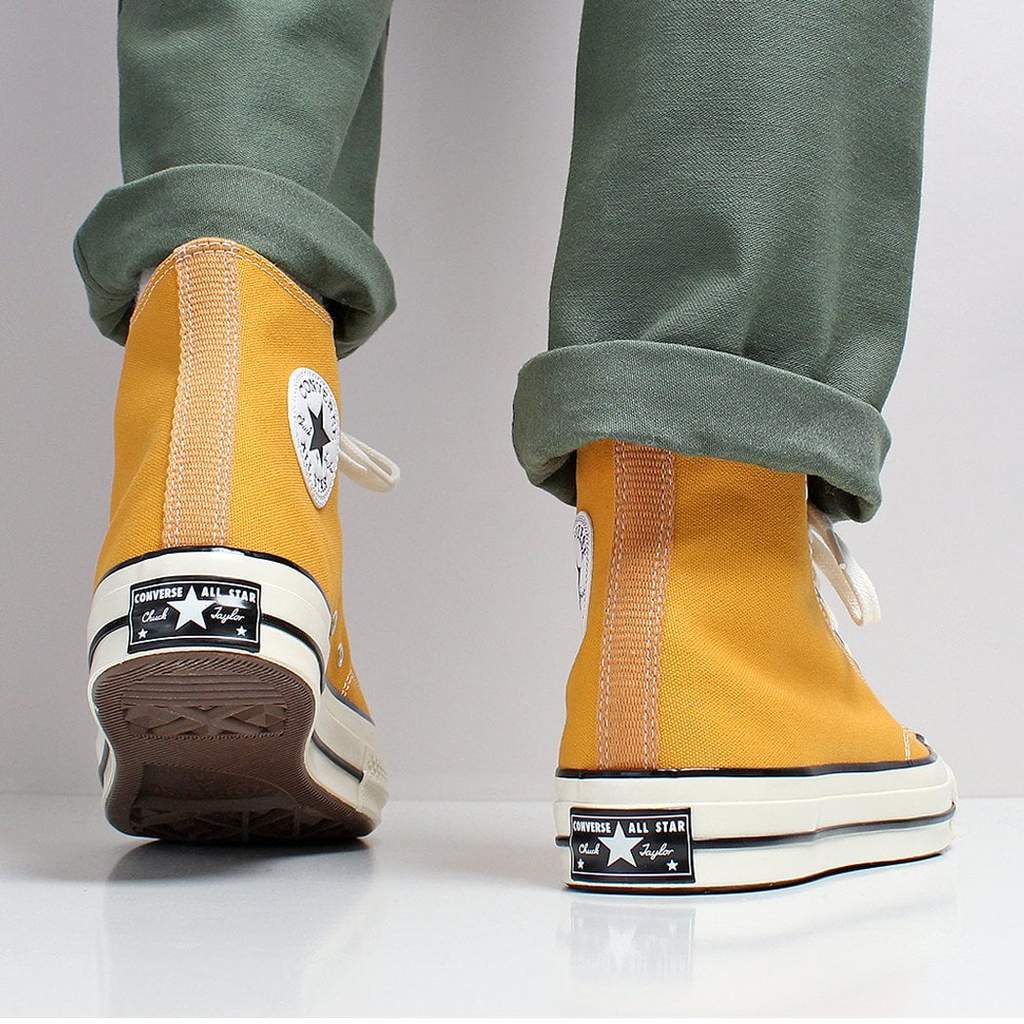 Giày Converse chuck 1970s cao cổ màu vàng( Tặng túi cv + bill + tất)