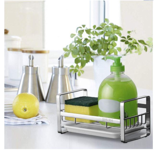 kệ rổ đựng dụng cụ rửa chén bát inox 304