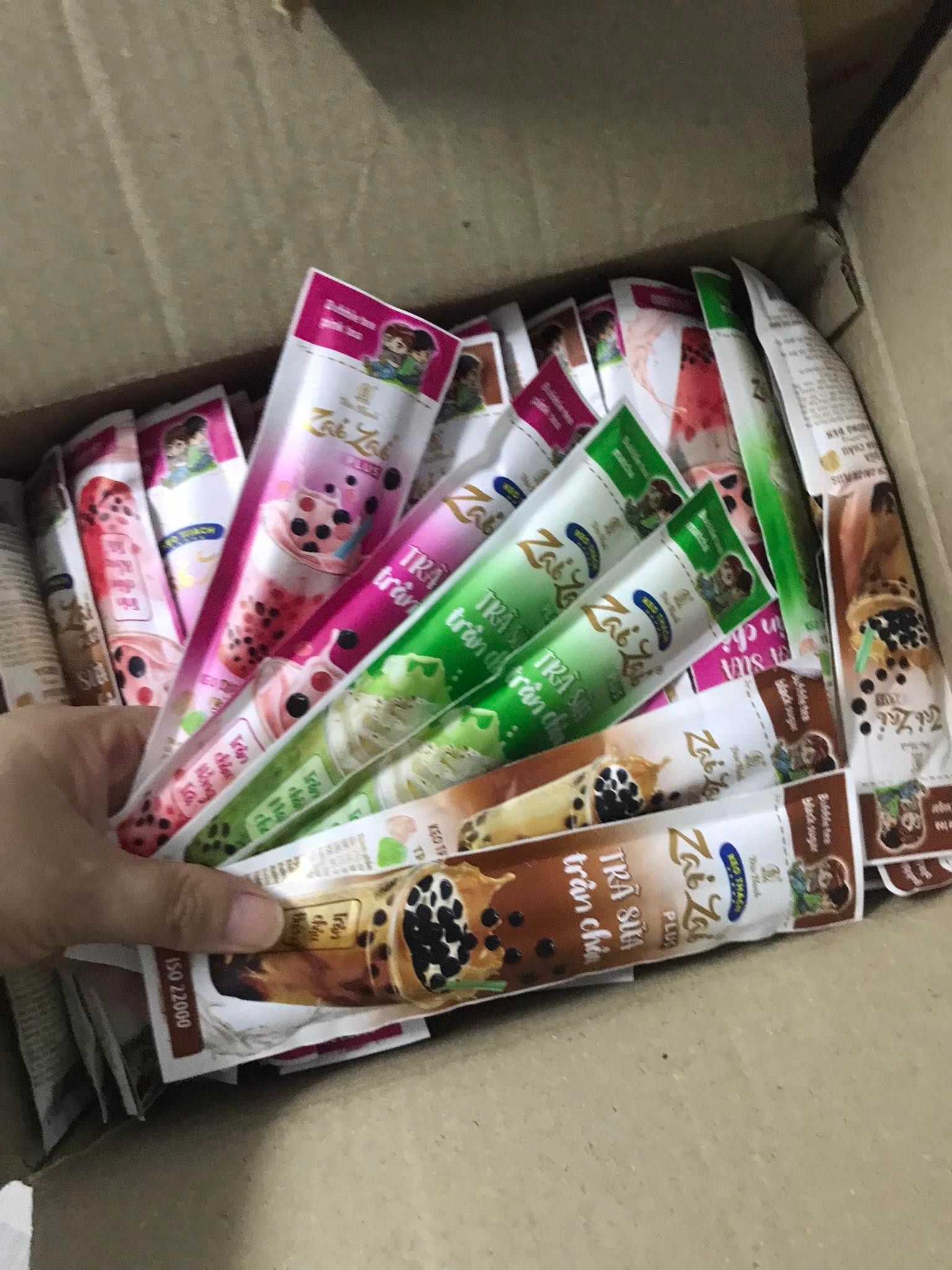 THẠCH ZAI ZAI TRÀ SỮA TRÂN CHÂU THÙNG 5KG