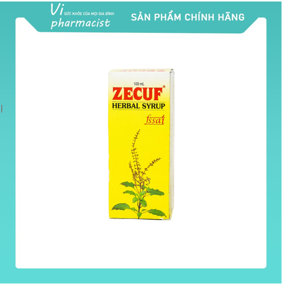 Siro Ho Thảo Dược Zecuf 100Ml
