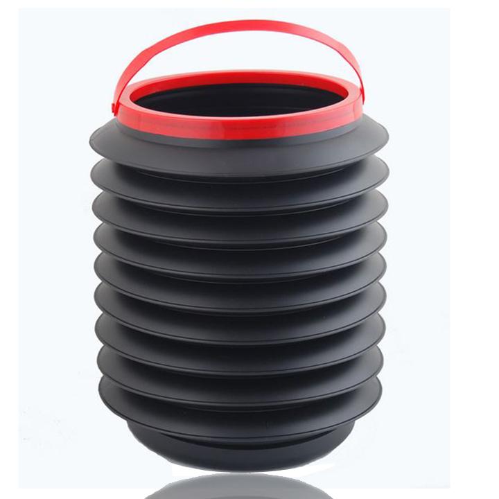 [HCM]Thùng để đồ để rác co giãn trên ô tô (Dung tích 4 lít)