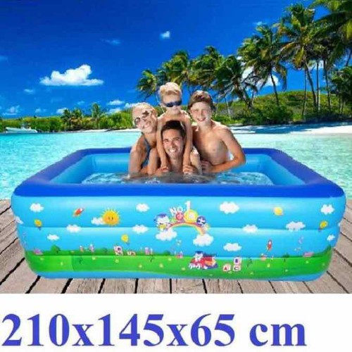 Bể bơi 2m1 3 tầng chống trượt