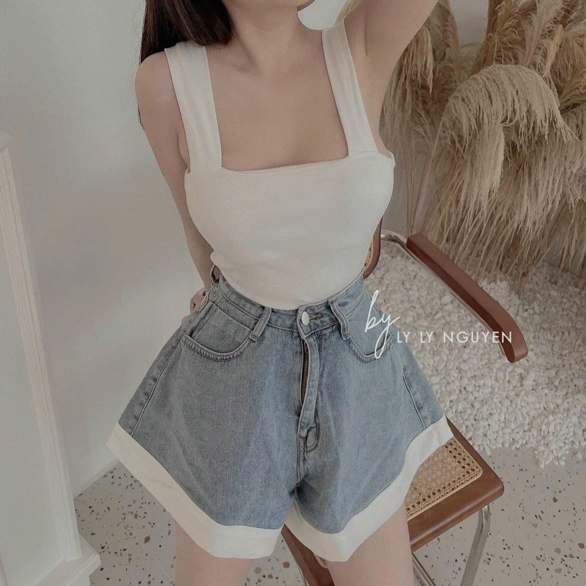 Áo 2 Dây Ngang Bảng To