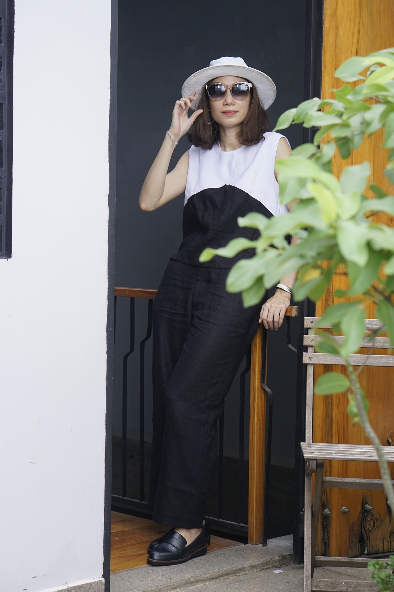 Quần linen phối set DIANA- MaxMessi