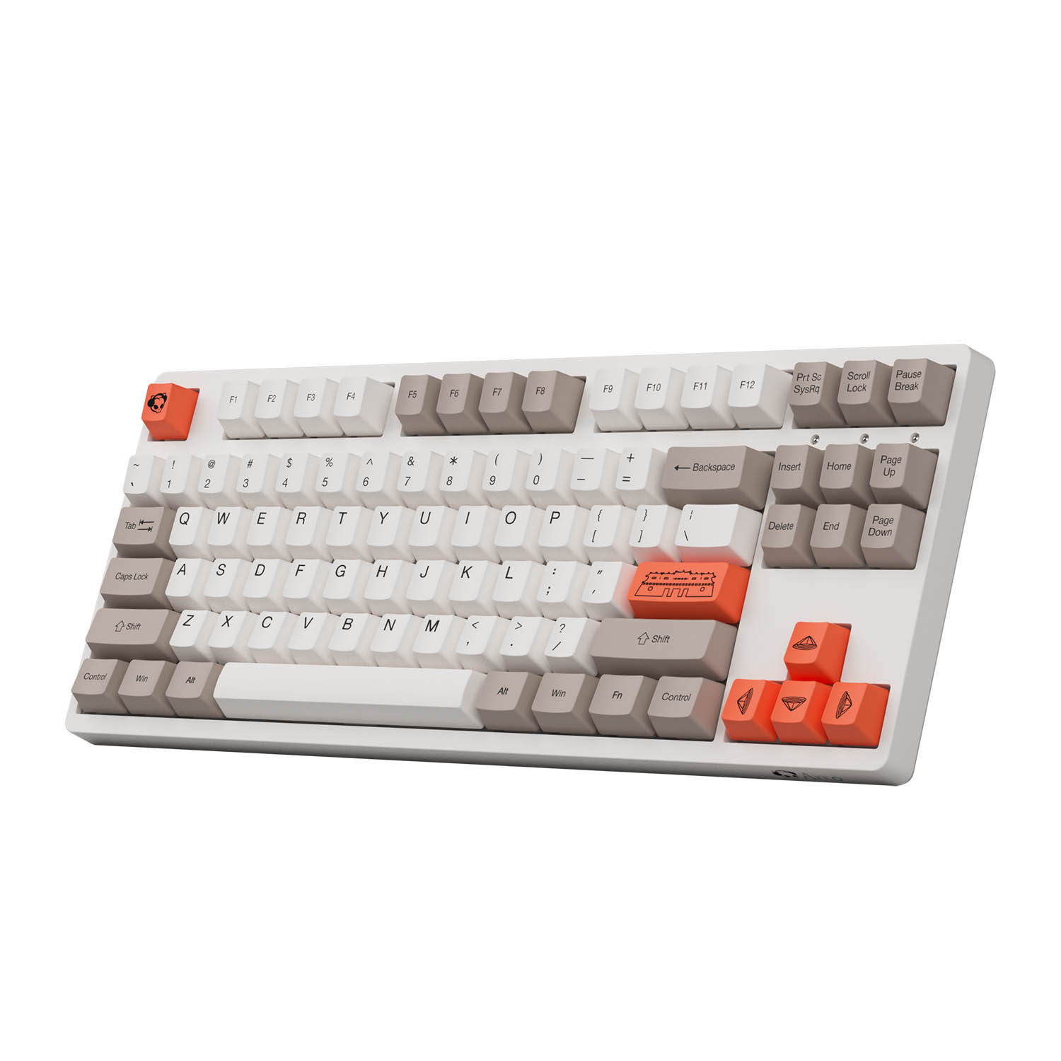 Bàn phím cơ AKKO 3087 v2 Steam Engine (Akko switch v2 / Foam tiêu âm / Keycap Việt Nam)