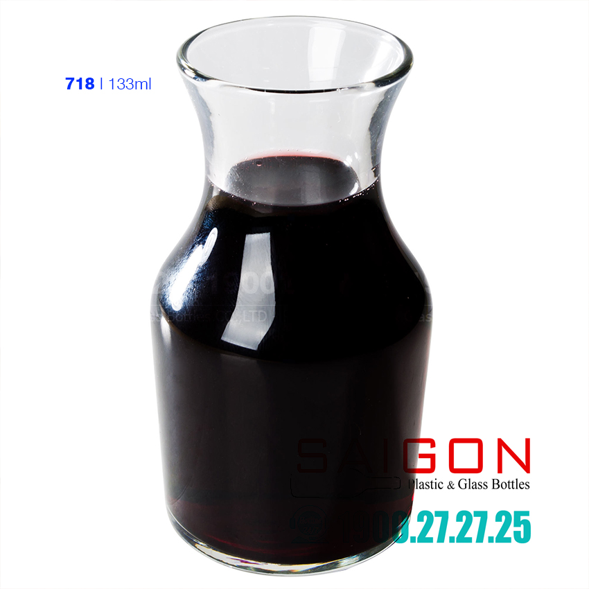 [HCM]Bình Rót Thủy Tinh Libbey Decanter/Bud 133ml | 251ml  Nhập Khẩu EU