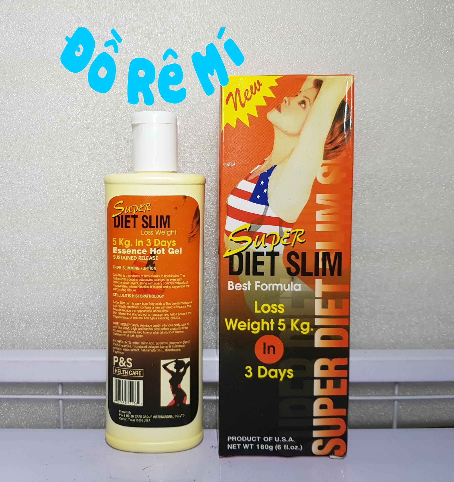 [HCM]Kem tan mỡ Super Diet Slim 180 gram USA