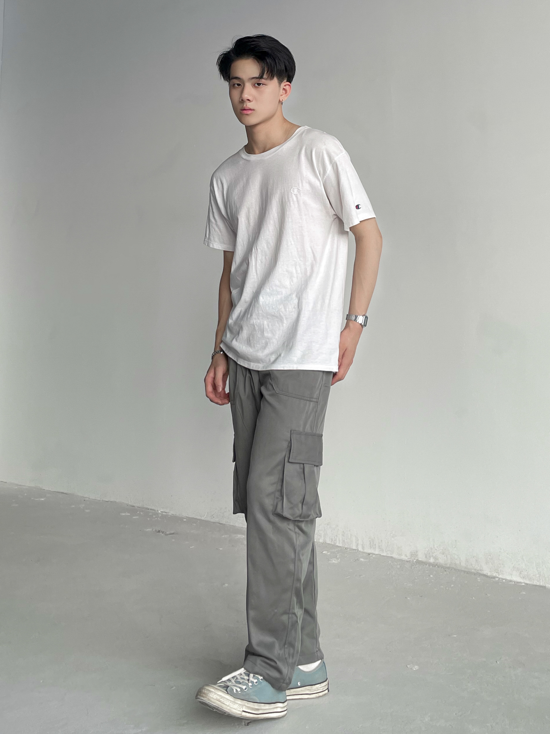 MONATA BLUELIGHT - Quần túi hộp Cargo Unisex