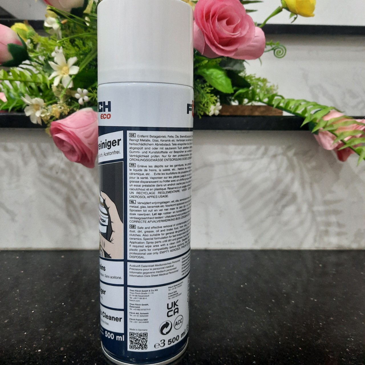 [CHÍNH HÃNG FORCH] DUNG DỊCH VỆ SINH THẮNG FORCH - ĐỨC - DUNG TÍCH 500ML